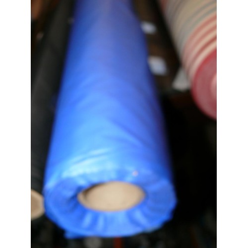 329 - SATIN POLYESTER ROYAL BLUE 1.5M WIDE