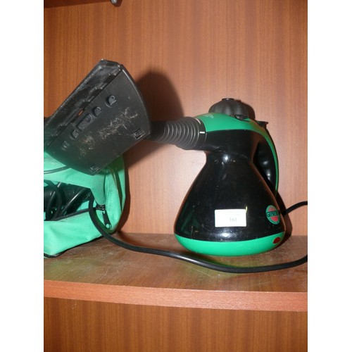 161 - GENESIS STEAM CLEANER WITH CARRY CASE