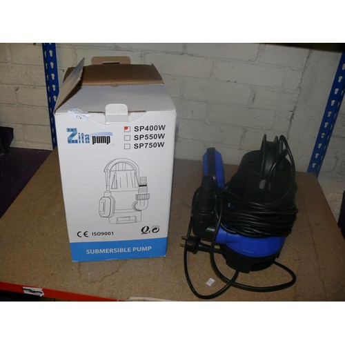 174 - ZITA PUMP SUBMERSIBLE PUMP SP400W