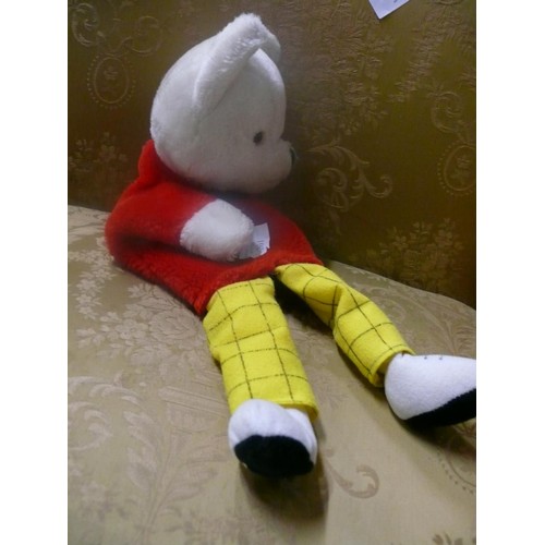 201 - VINTAGE RUPERT BEAR HAND PUPPET CIRCA 1970