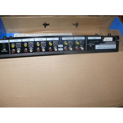 266 - VIDEOTECH VCC3010 HIGH BAND VIDEO PROCESSOR/COLOUR CORRECTOR WTH ORIGINAL BOX