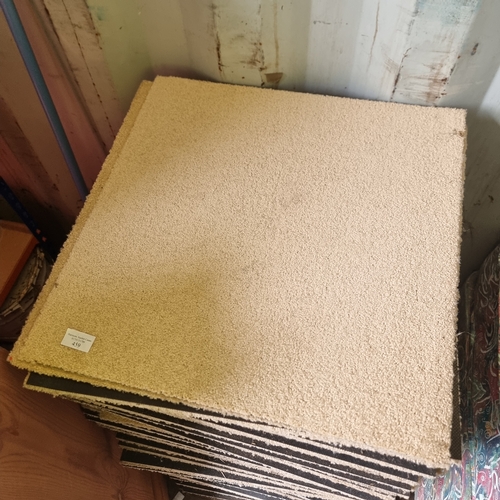 459 - LARGE QUANTITY OF CARPET SQUARES