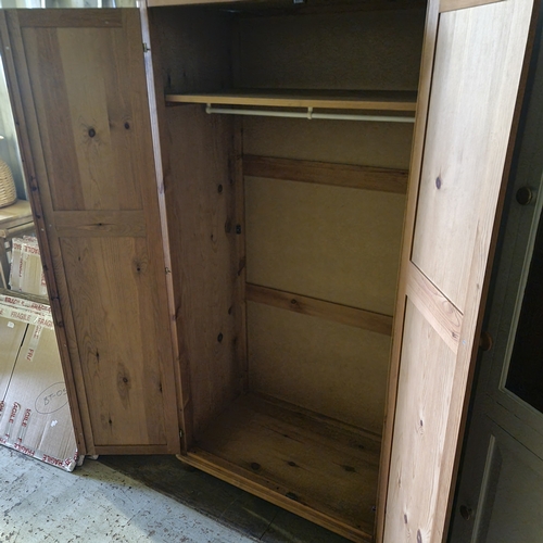 474 - PINE WARDROBE