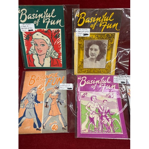 61 - SELECTION OF VINTAGE MAGAZINES CIRCA 1940/50 POPULAR MAGIC FOR THE AMATEUR CONJUROR, A BASINFUL OF F... 