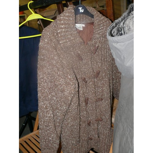 305 - SELECTION OF LADIES COATS AND CARDIGANS