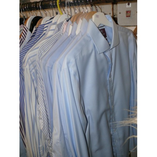 343 - 20 GOOD QUALITY GENTS SHIRTS