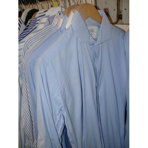 343 - 20 GOOD QUALITY GENTS SHIRTS