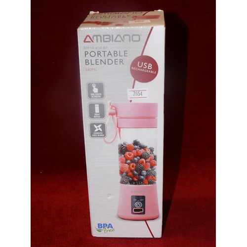 83A - AMBIANO BLEND AND GO PORTABLE BLENDER 380ML USB RECHARGEABLE