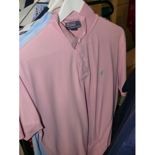 324 - 8 RALPH LAUREN POLO SPORT POLO SHIRTS SIZES M OR L