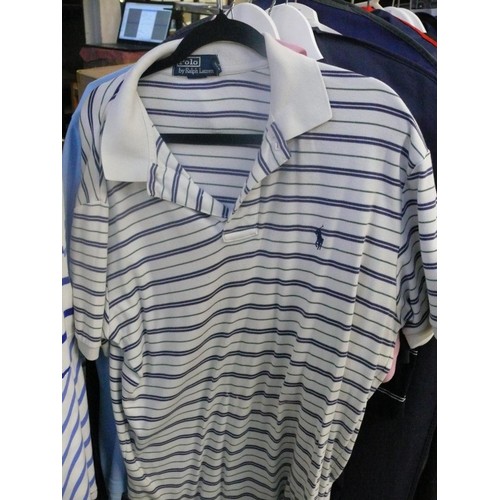 324 - 8 RALPH LAUREN POLO SPORT POLO SHIRTS SIZES M OR L