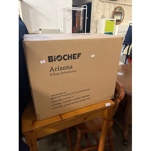 328 - BIOCHEF ARIZONA FOOD DEHYDRATOR WITH 8 TRAYS FROM BANKRUPT STOCK rrp £150