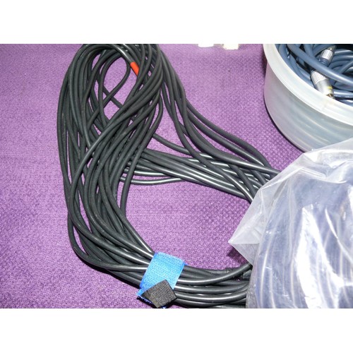 82 - 3 HIGH QUALITY VIDEO CABLES