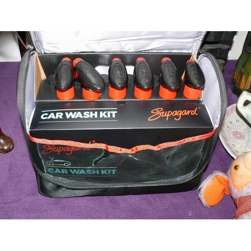 143 - SUPAGARD CAR WASH KIT - APPEARS AS NEW IN BAG