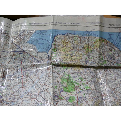 147 - VINTAGE AVIATION MAPS AND CARRIER