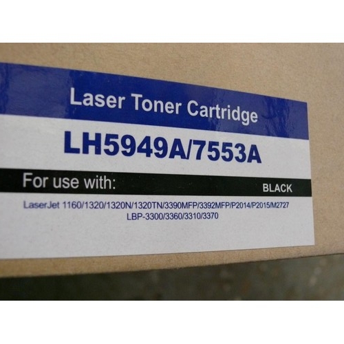 212 - 4 BRAND NEW BOXED LASER TONER CARTRIDGES -LH5949A/7553A