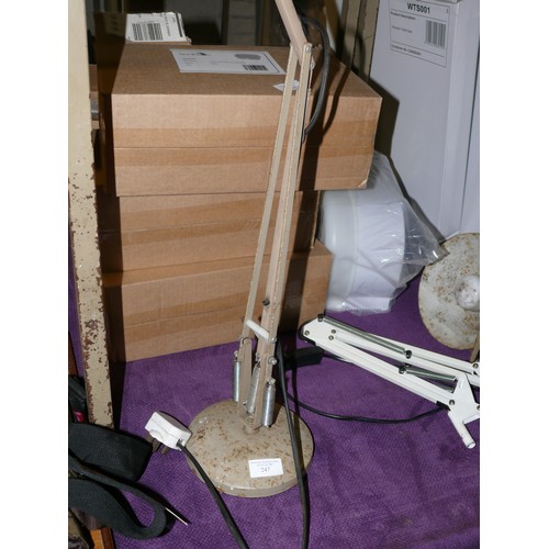 247 - VINTAGE ANGLEPOISE DESK LAMP