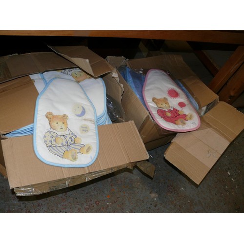 289 - 2 LARGE BOXES OF NEW GOODNIGHT TEDDY BEAR HOT WATER BOTTLE COVERS