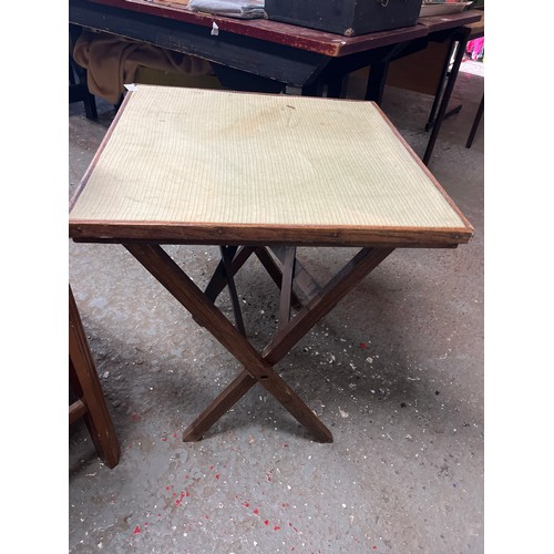 253 - VINTAGE FOLDING TABLE