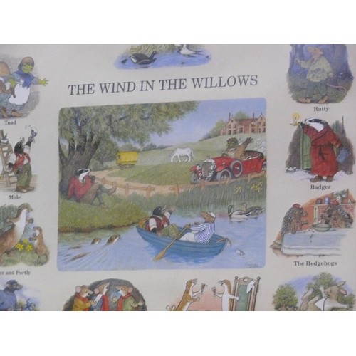 97A - WIND IN THE WILLOWS PRINT