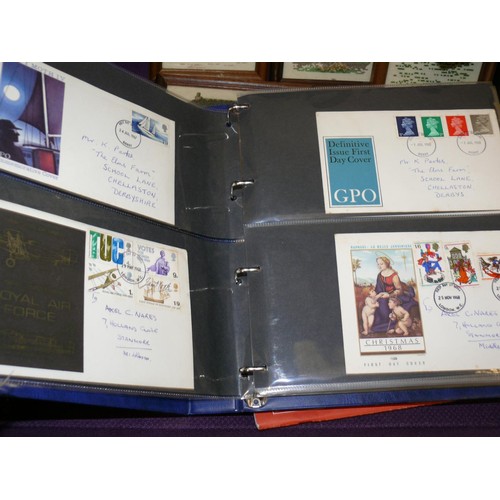 101 - ALBUM CONTAINING 80 DIFFERENT 1ST DAY COVERS 1951-2003