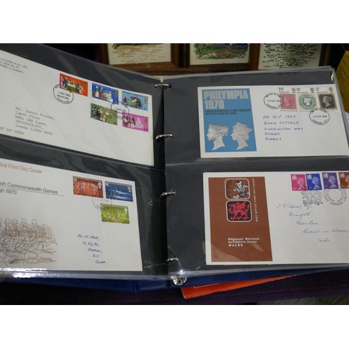 101 - ALBUM CONTAINING 80 DIFFERENT 1ST DAY COVERS 1951-2003