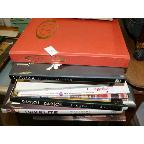 270 - GOOD SELECTION OF SPECIALIST ANTIQUES BOOKS  INC BAKELITE BY PATRICK COOK & CATHERINE SLESSOR, THE B... 