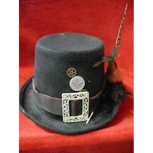 136 - STEAM PUNK TOP HAT