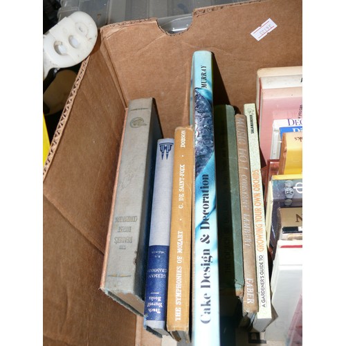 202 - LARGE BOX OF BOOKS MOSTLY PHOTOGRAPHY AND CAKE DECORATING