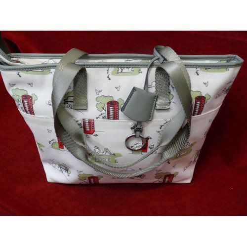 223 - LADIES RADLEY HANDBAG WITH URBAN SCENE