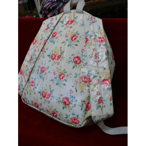 228 - LADIES CATH KIDSTON FLORAL BACKPACK