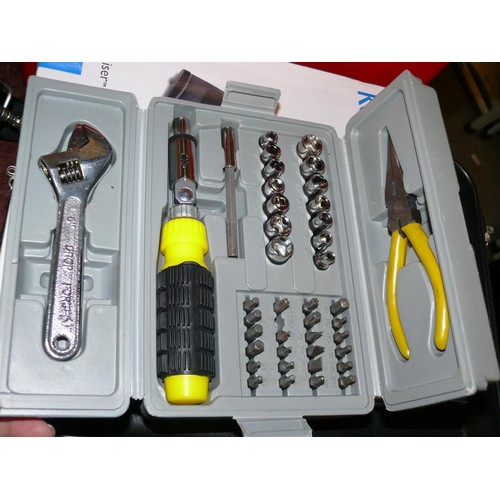 272 - LARGE BOX OF DIY AND TOOLS