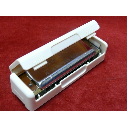 20 - HOHNER BIG RIVER HARP HARMONICA IN 