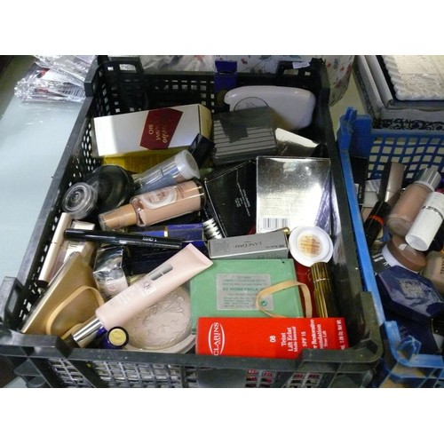 310 - 2 TRAYS OF MAKE UP AND COSMETICS