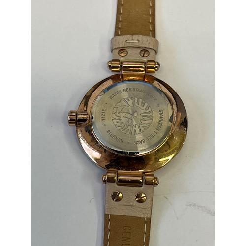 38 - AN ANNE KLEIN WRIST WATCH GOLD PLATED