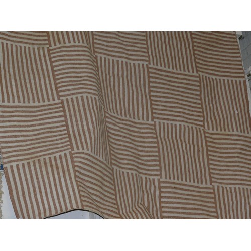 341 - HABITAT 100% COTTON SQUARE STRIPED RUG