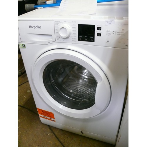 380 - HOTPOINT INVERTER MOTOR 9KG WASHING MACHINE