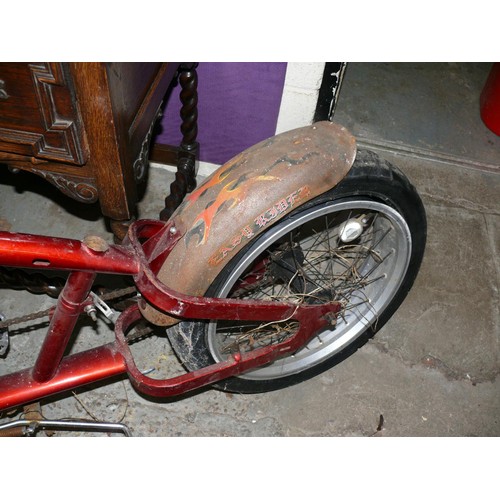 419 - Custom chopper bicycle, needs attention.