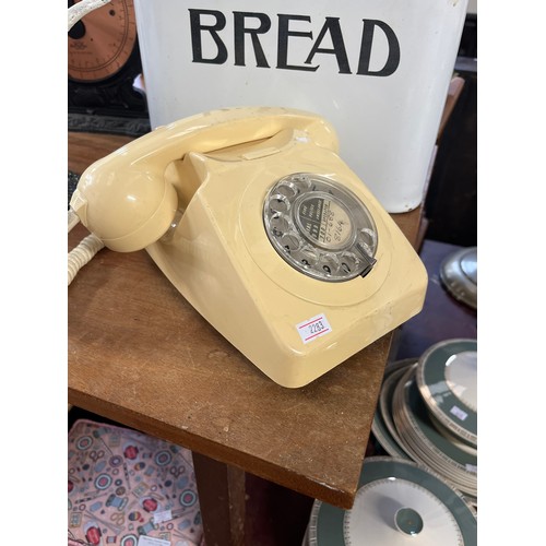 287 - RETRO CREAM GPO TELEPHONE