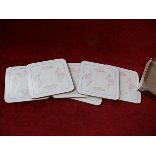 153 - A NICE SELECTION OF PLACEMATS AND COASTERS