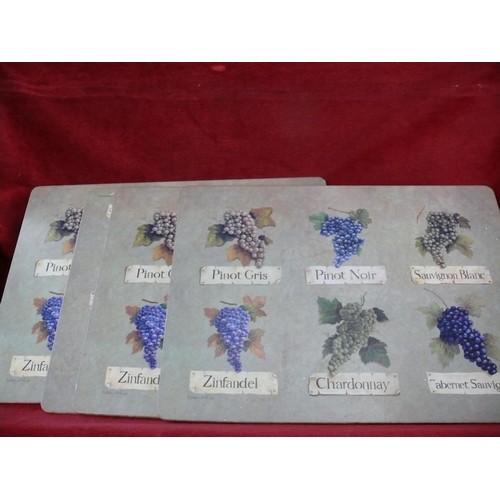 153 - A NICE SELECTION OF PLACEMATS AND COASTERS