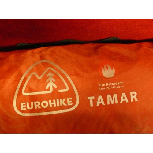 175 - A EUROHIKE TAMAR TENT PLUS A SLEEPING BAG