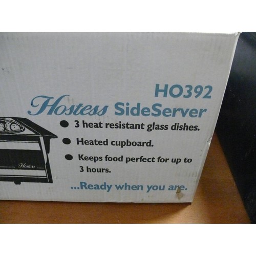 180 - RETRO HOSTESS SIDE SERVER NEW IN BOX