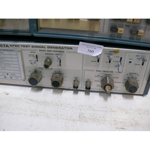 360 - TEKTRONIX 147A NTSC TEST SIGNAL GENERATOR