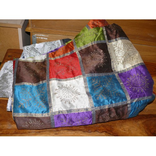 434 - BEAUTIFUL PATCHWORK THROW