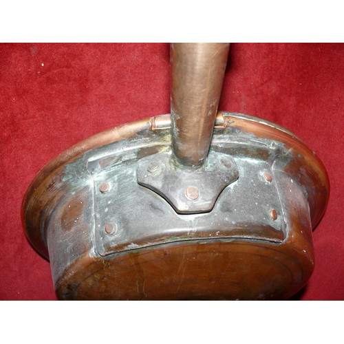 400 - COPPER BED WARMING PAN