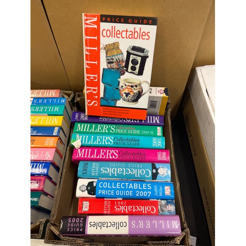 444 - 2 BOXES OF MILLER'S COLLECTABLES PRICE GUIDES