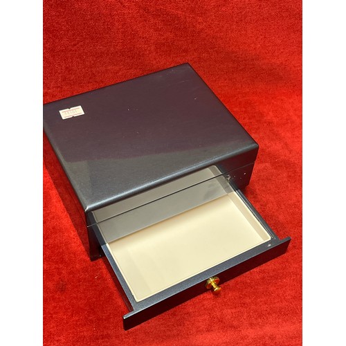 10 - GOOD QUALITY JEWELLERY BOX WITH DRAWER IN VERY GOOD CONDITION