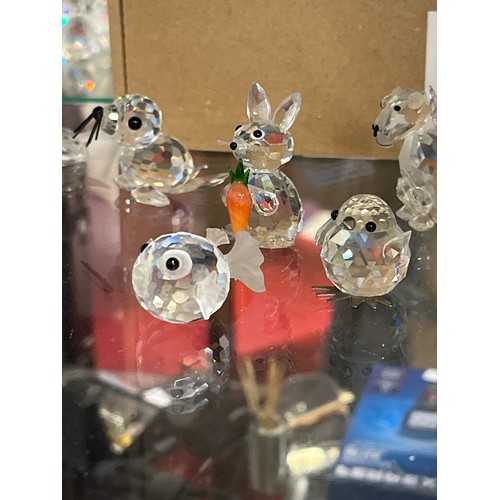 12 - COLLECTION OF 16 SWAROVSKI CRYSTAL ANIMALS