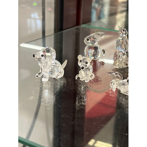 12 - COLLECTION OF 16 SWAROVSKI CRYSTAL ANIMALS