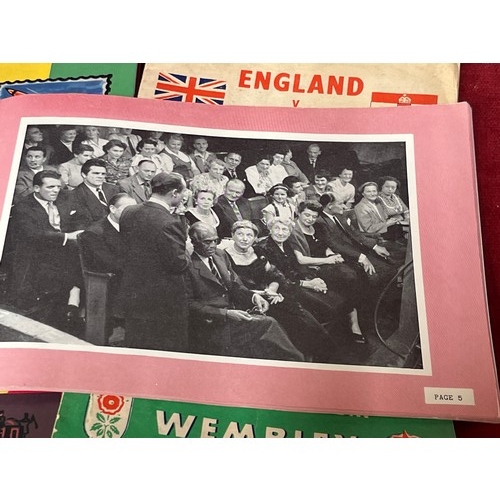 59B - STAMP ALBUM WITH STAMPS, ENGLAND V HUNGARY FOOTBALL PROGRAMME WEMBLEY 1953, THIS IS YOUR LIFE PROGRA... 